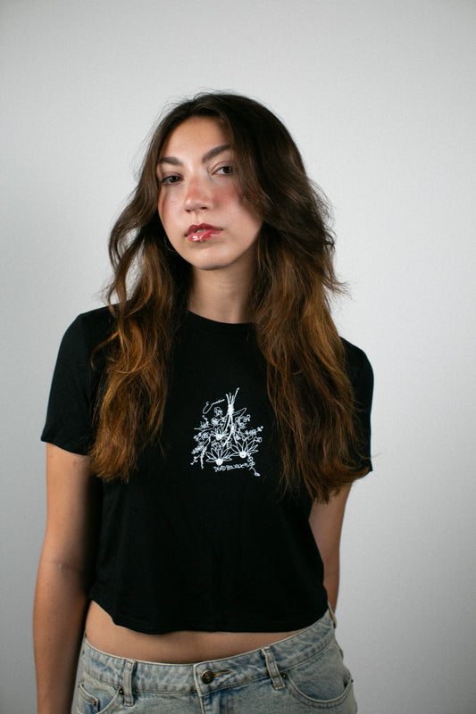 Dead Bouquets Crop Top