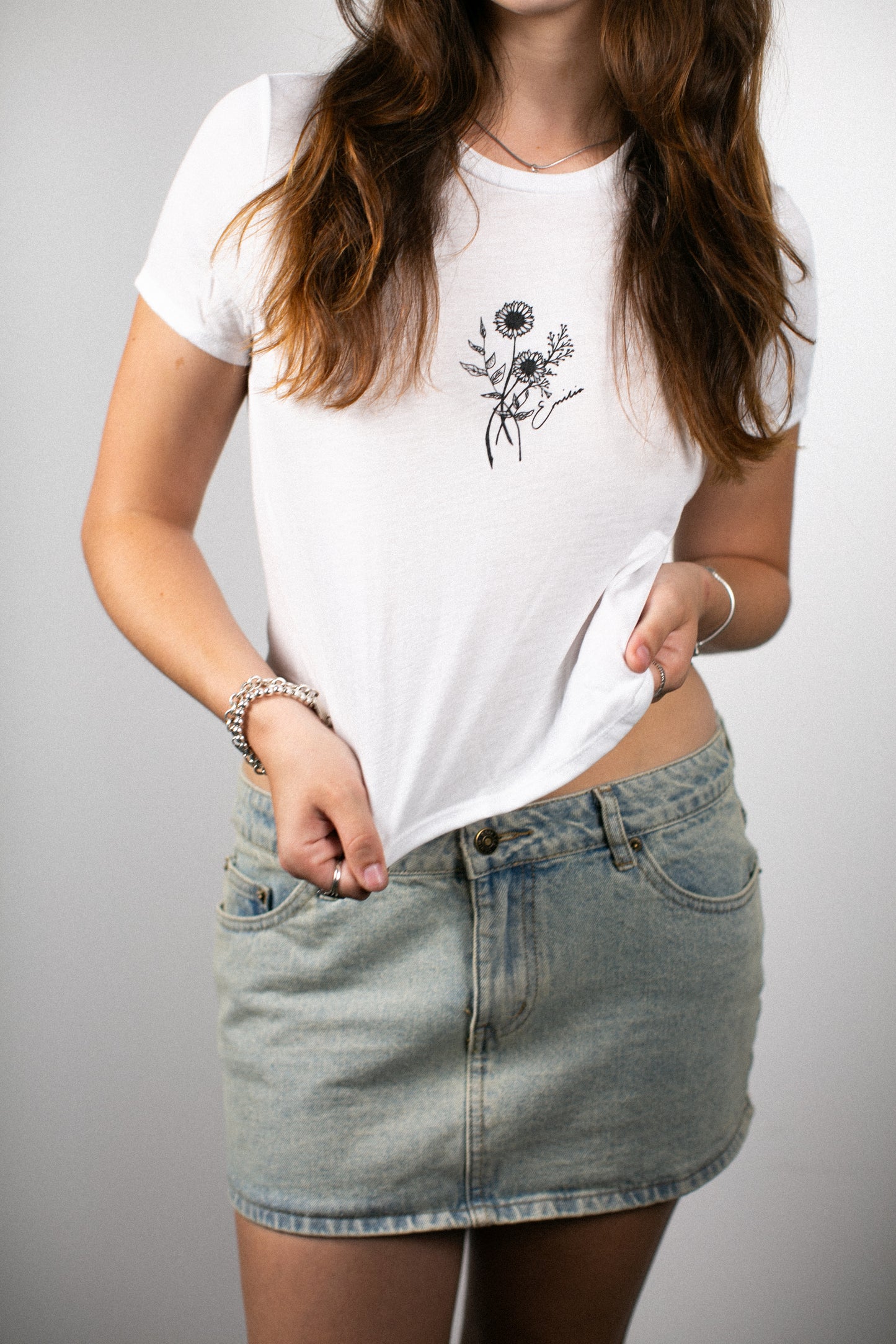 Sunflower Crop Top