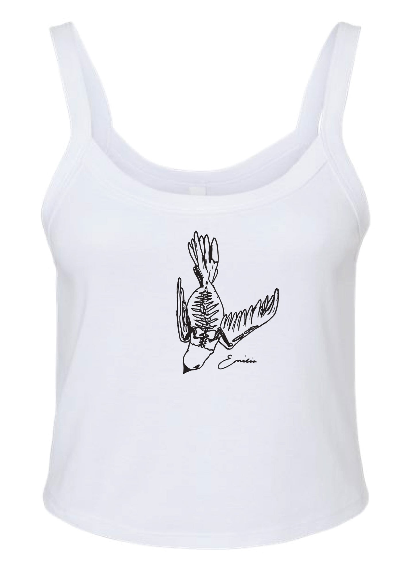 Skeleton Bird Tank